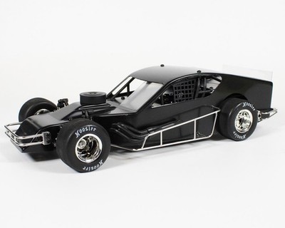 1RC Racing Asphalt Modified 2.0 1/18 Brushless RTR 2WD Oval Racer (Black)