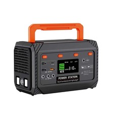 300W Portable Power Station,270Wh Camping Lithum Battery Solar Generator with...
