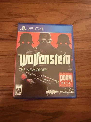 Wolfenstein: The New Order PS4 (Sony PlayStation 4) CIB Complete Tested Working