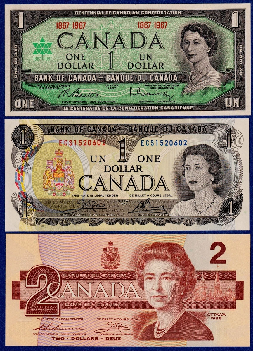 Uncirculated 1986 Bank of Canada Paper Money for sale | eBay