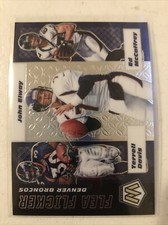 2020 Mosaic Football Flea Flicker John Elway Terrell Davis Ed Mccaffrey Broncos