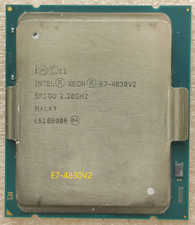Intel Xeon E7-4830 v2 2.2GHz 12C/24T SR1GU LGA2011 CPU  Used Tested