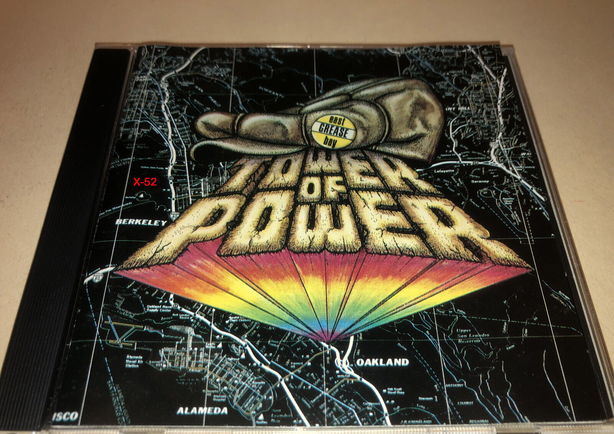 Tower of Power CD East Bay Grease debut album Back on Streets