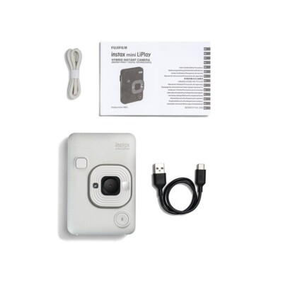 Fujifilm Instax Mini LiPlay - Misty White - Instant Camera/Printer