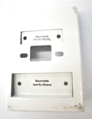 Wedge Like Mounting Bracket White 4'' x 5'' PL110013 For Maytag Alliance
