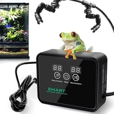 Reptile Humidifiers Smart Misting System Automatic Timer 360°Adjustable Nozzles