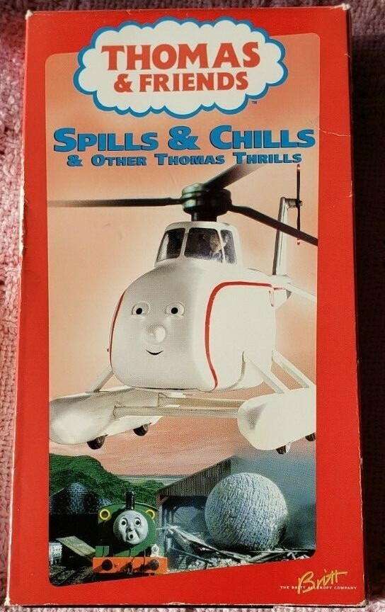 Thomas The Tank Engine & Friends VHS Tape Spills and Chills