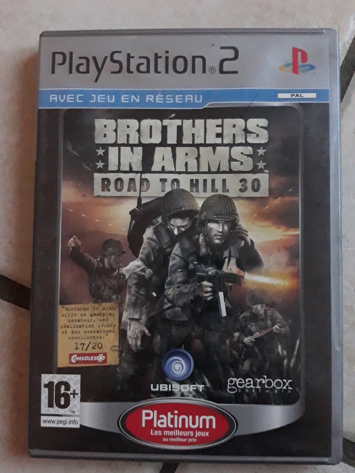 Brothers in Arms Road to Hill 30 - Sony Playstation 2 PS2 (FR) - PAL - Complet