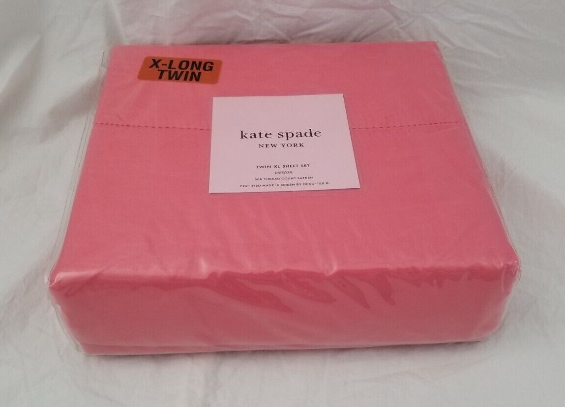 3 pc Kate Spade NY 300 TC Twin XL Sheet 