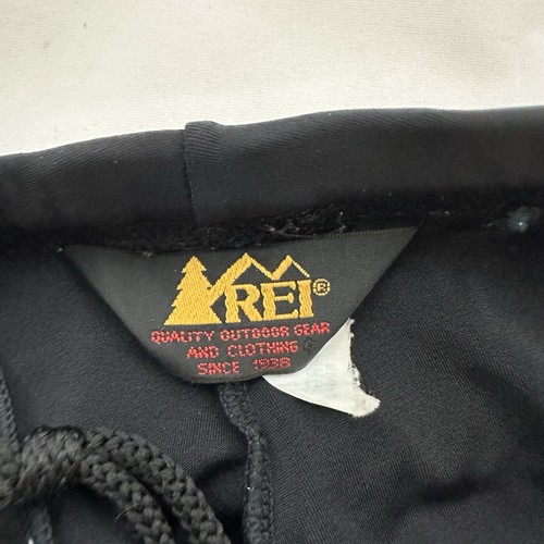 REI Womens Vintage 90s Cycling Shorts Size L Black Padded Seat Bike - Picture 4 of 6