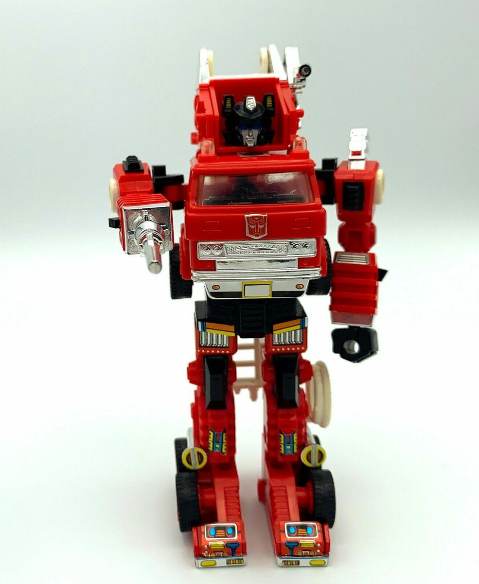 Vintage Hasbro Original 80s G1 Transformers Autobot Inferno Action