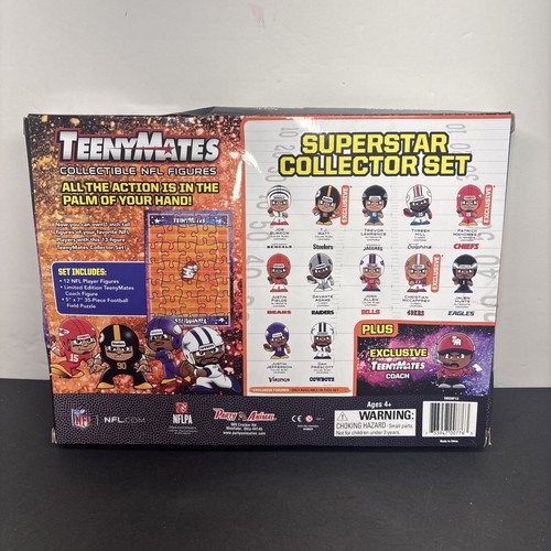 NFL TeenyMates Set, Patrick Mahomes, Joe Burrow, Jalen Hurts, Josh Allen ๐๐๐ฅ - Picture 3 of 5