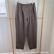 Lauren Ralph Lauren 100 Wool Tapered Trousers Size 8