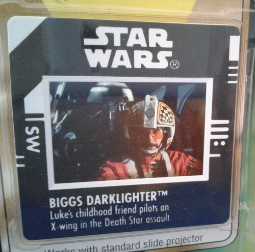 Star Wars Biggs Darklighter with Blaster Pistol, POTF Freeze Frame green card - Picture 3 of 6