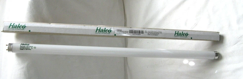 HALCO F17T8/741/ ECO 17W Fluorescent Tube Lamp Bulb 4100K 24" 2FT 1 Case Prolume - Image 2 of 4