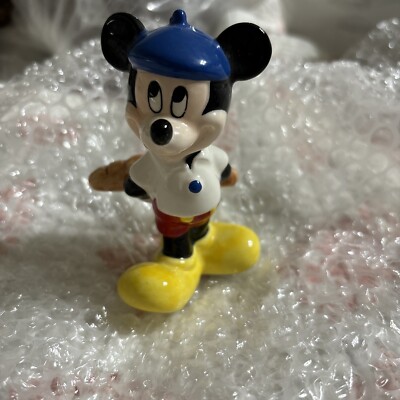 Disney Mickey Mouse 4” French Mickey wearing Beret $35