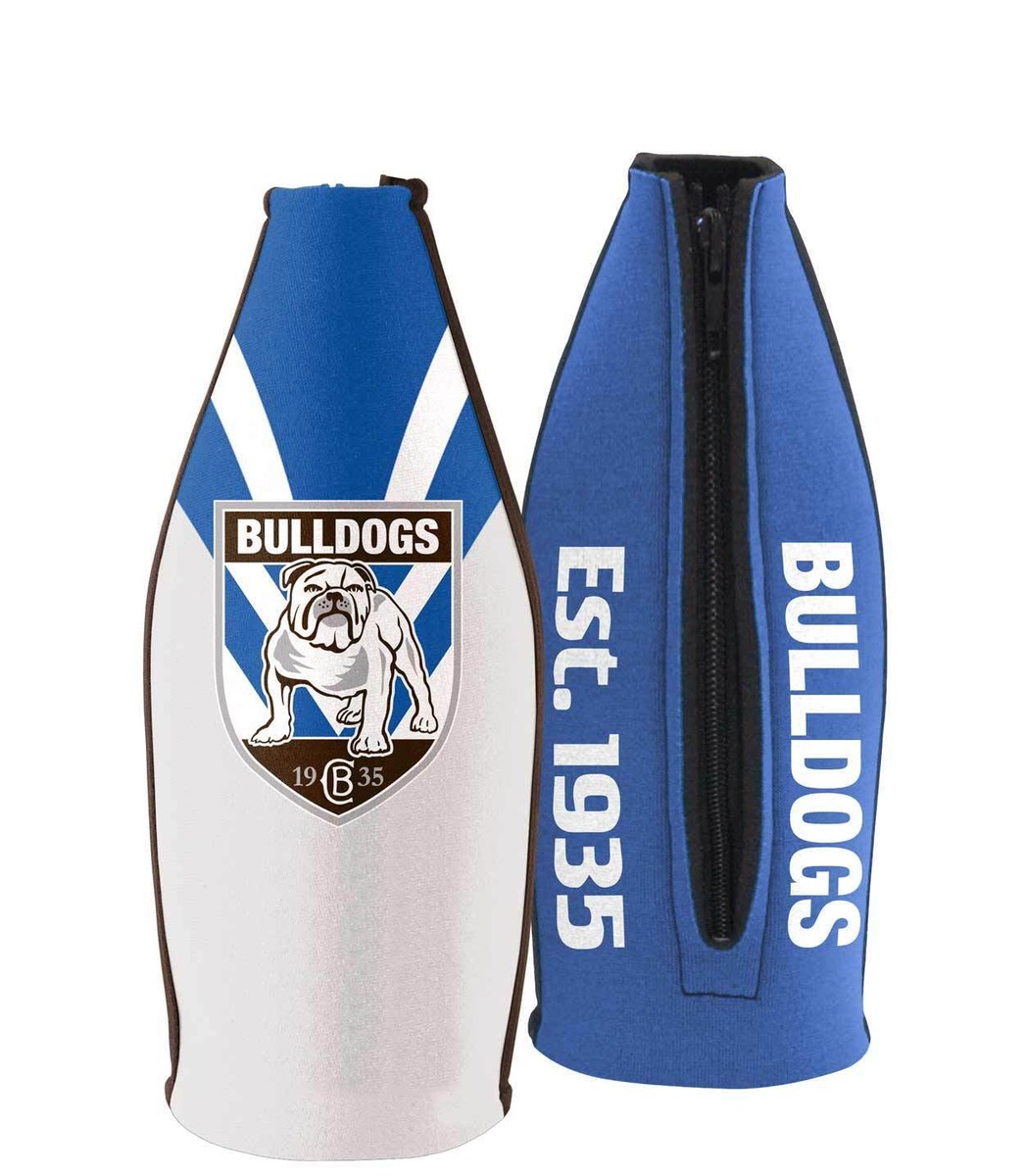 Canterbury Bulldogs NRL Long Neck Tallie Beer Bottle Cooler Holder