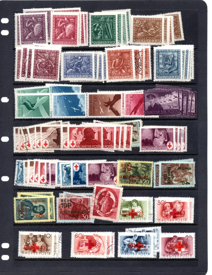 HUNGARY 1912-1980s COLLECTION OF 650+ STAMPS MINT & USED INCLUDING SEMI-POSTALS - Image 2 of 4