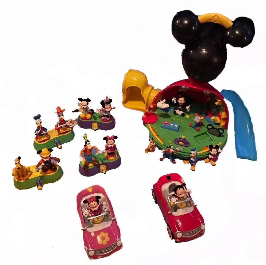 Disney Mickey Mouse Clubhouse Deluxe Playset + cars & characters