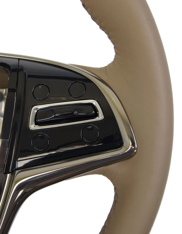 2015 Cadillac ATS Steering Wheel Med Cashmere Tan Leather New OEM 23207584 - Image 3 of 4