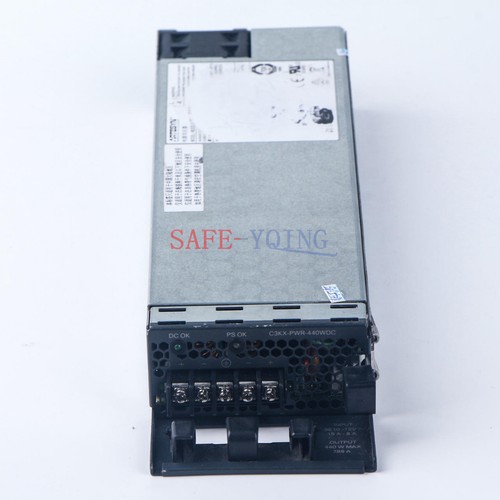 ONE Cisco C3KX-PWR-440WDC DC 440W Power Supply USED tested