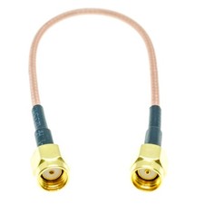 RP-SMA Male to RP-SMA Male Pigtail Jumper Cable RG316 Coax Connector