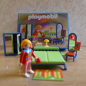 playmobil modern bedroom