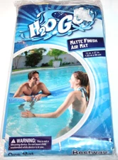 Bestway H2O Go! Adult Blue Matte Finish Inflatable Air Mat - 72 in. x 27 in.