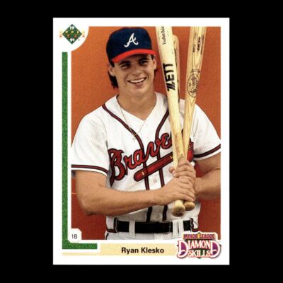 Ryan Klesko 1991 Upper Deck Final Edition Rookie Atlanta Braves #8F R326Z 2