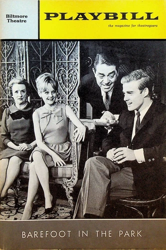 Barefoot in the Park Playbill June 1964 Robert Redford Penny Fuller Kurt Kasznar