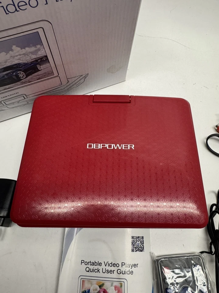 NEW DBPOWER Digital Multimedia Portable Video Player NS-758 Red - Image 2 of 4