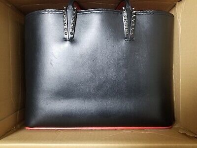 Christian Louboutin Tote Bag CABATA LOVE Collection Black Christian Louboutin Tote Bag CABATA LOVE Collection Black