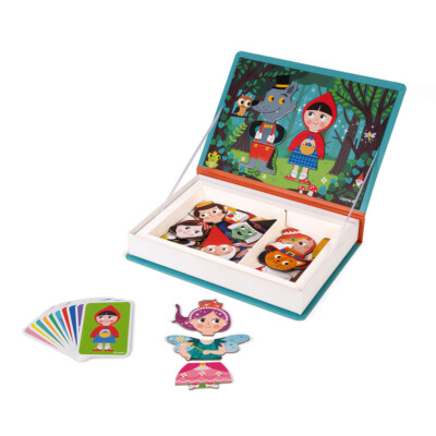 Janod J02588 Fairy Tales Magneti'book