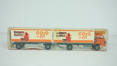 Roskopf Miniaturmodelle HO Scale 420 Bohnen Kaffee Sauder Tractor Trailer New