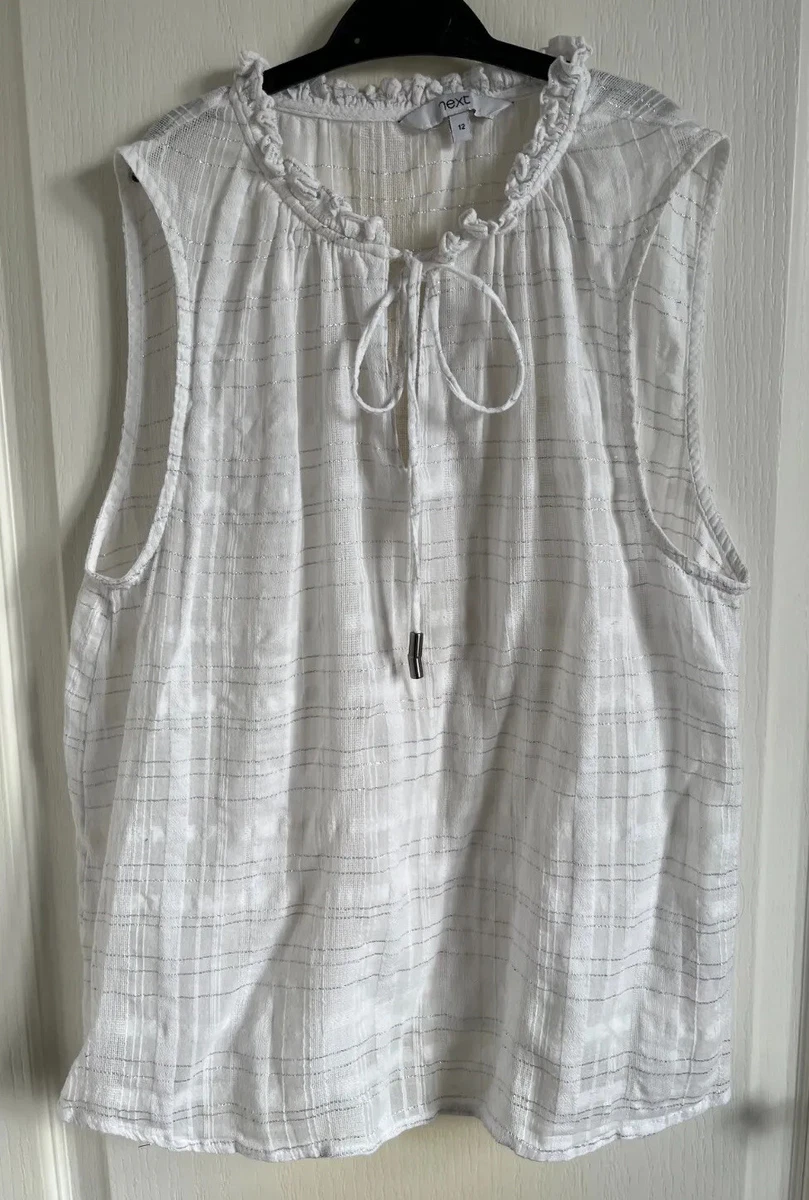 next silver blouse
