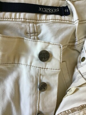 Pantalon Jeckerson Homme Taille 45 - Beige, Coton Et Alcantara, Occasion Très Bon état, Coupe Classique