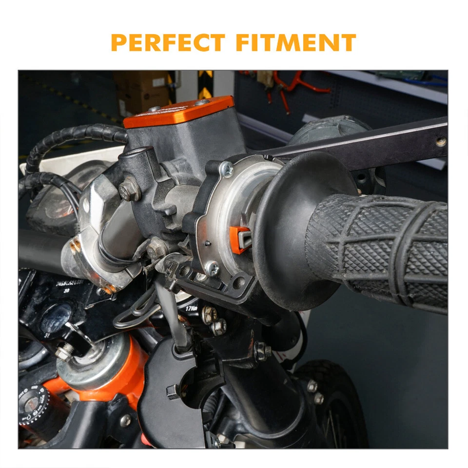 Kit espaciador acelerador aluminio para KTM 1090 Adventure 17-19/1190 Adventure 14-16 Foto 2 de 4