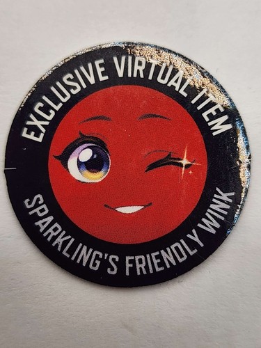ROBL0X Series 10 Sparkling Friendly Wink Face Code ONLY! *Sent in Messages* - Picture 3 of 3