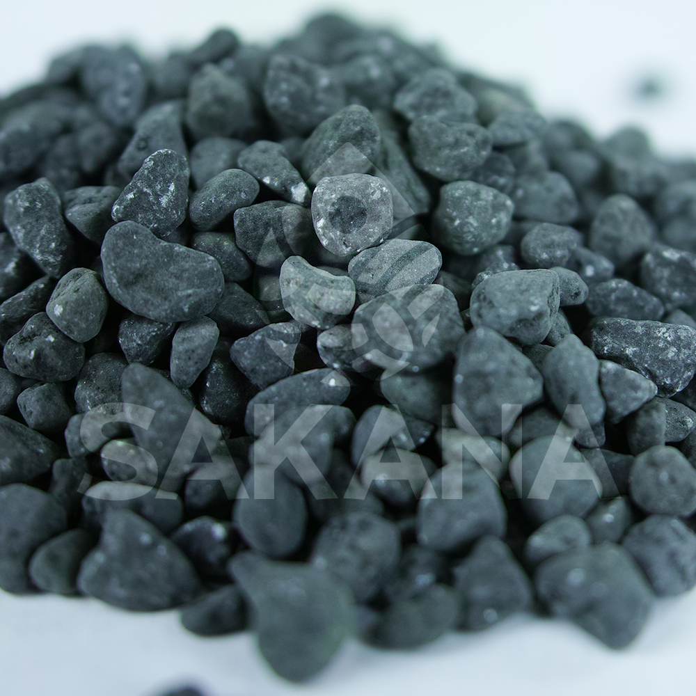 Sakana Black Aquatic Fish Gravel Premium Substrate Tank Pond