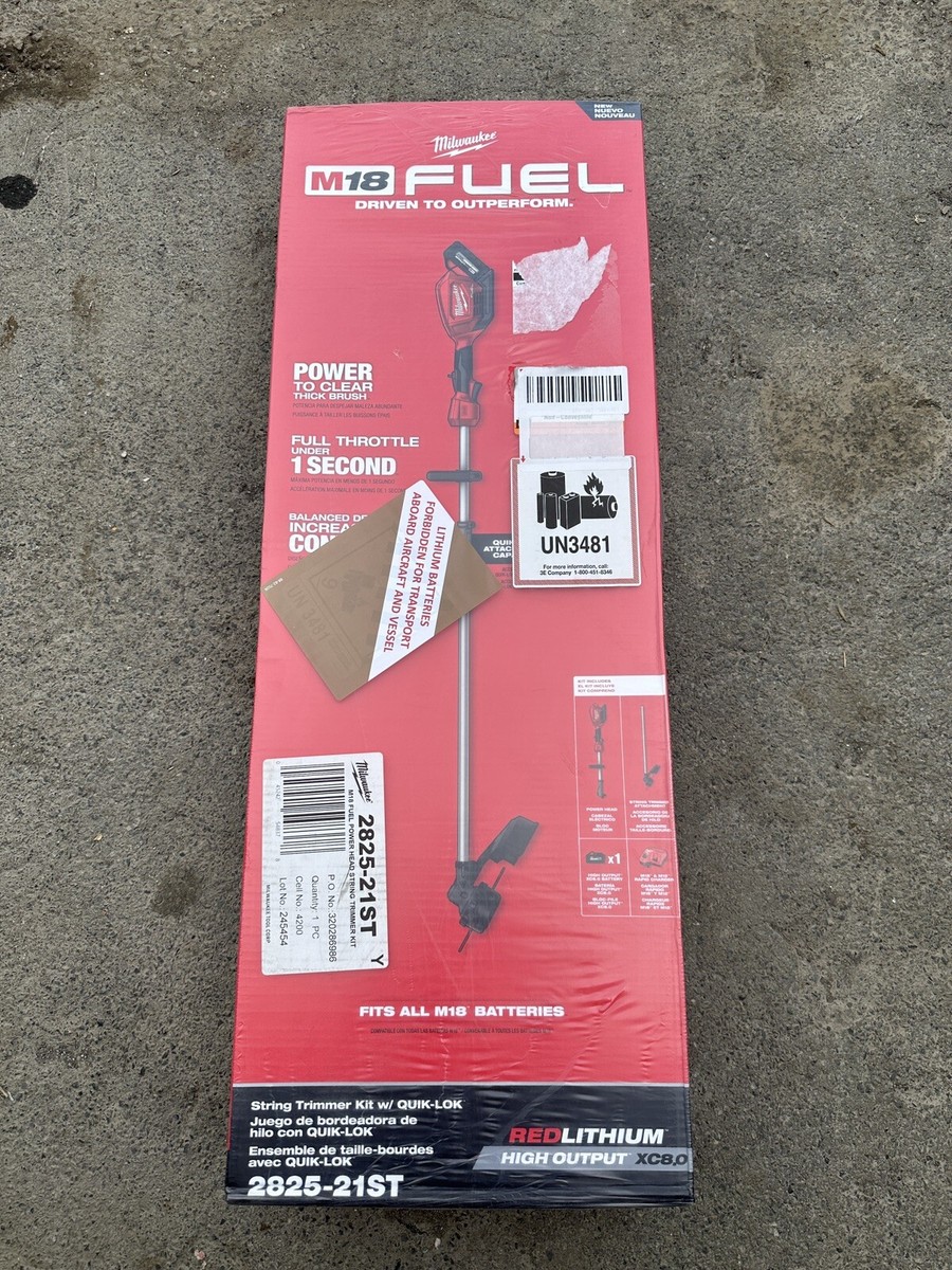 Milwaukee 2825-21ST M18 18V Battery String Trimmer W/ Quik