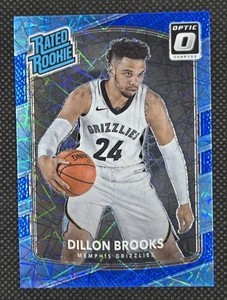 Dillon Brooks RC 2017-18 Donruss Optic Rated Rookie - Blue Velocity Prizm #152