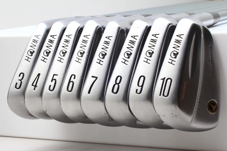 8Pcs HONMA PP-737 TOUR MODEL Iron set 3-10 Regular Flex BORON T-800 R-1 RH Irons - Image 3 of 4