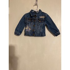 Baby Gap Toddler Girls Denim Jacket Blue Star...