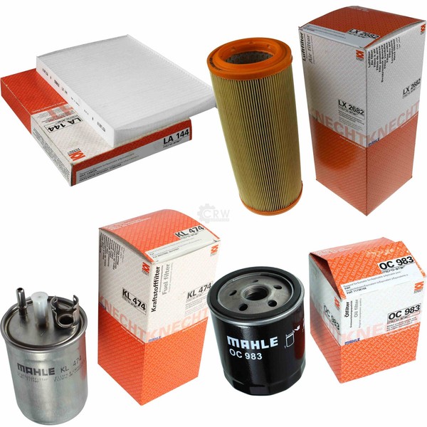 Mahle Kraftstofffilter KL 474 Innenraum LA 144 Luft LX 2682 ÖLfilter OC 983-image