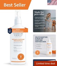 Vet-Recommended Antiseptic Antifungal Spray for Healthy Pet Skin, 8 Oz