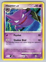 Haunter 42/99 Platinum Arceus Uncommon Pokemon Card