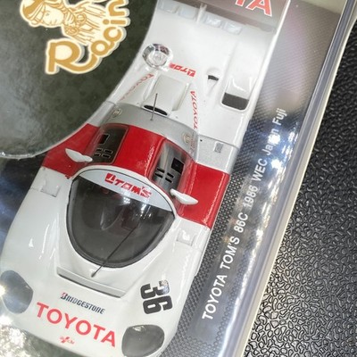 EBBRO 1/43 TOYOTA TOM'S 86C #36 WEC Japan 1986 Fuji Nakajima Lees