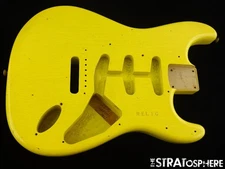 Fender USA Custom Shop 59 Relic Strat BODY, Graffiti Yellow