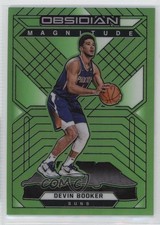2021-22 Panini Obsidian Magnitude Electric Etch Green Flood Devin Booker #9 13rg