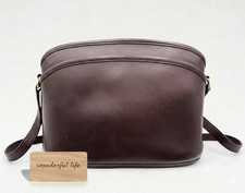 Vintage Coach Dark Brown Anderson Bag Crossbody Purse 9976 Shoulder Bag